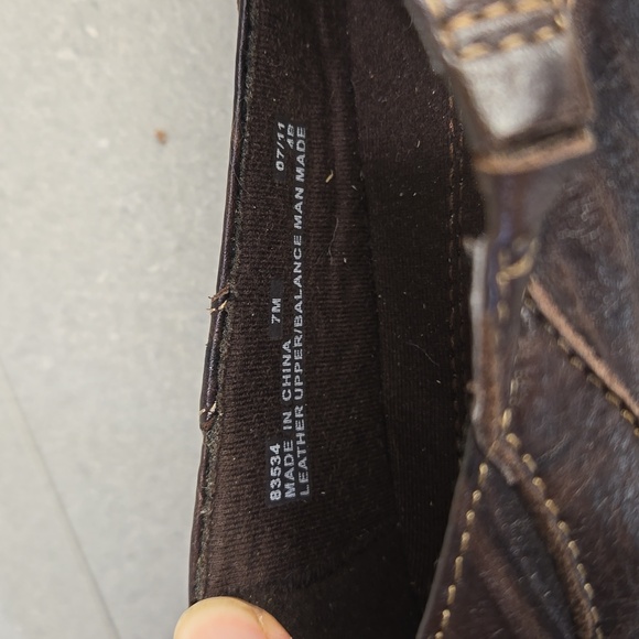 Clarks Bendables brown leather mary janes style shoes, size 7 - Picture 10 of 10